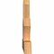Ekena Millwork Richland Timber Gable Bracket, Western Red Cedar, 60"W x 27"H x 3 1/2"D x 5 1/2"F, 11/12 Pitch GBW060X27X0406RIC00SWR - alternate 2